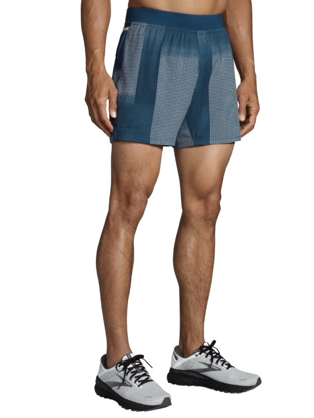 Brooks Sherpa 2-in-1 Running Shorts 7”” Lined Indigo Rush Size X-Large